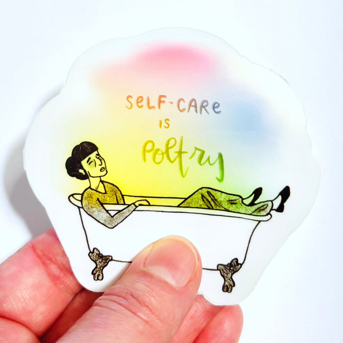 Self-Care Sticker
