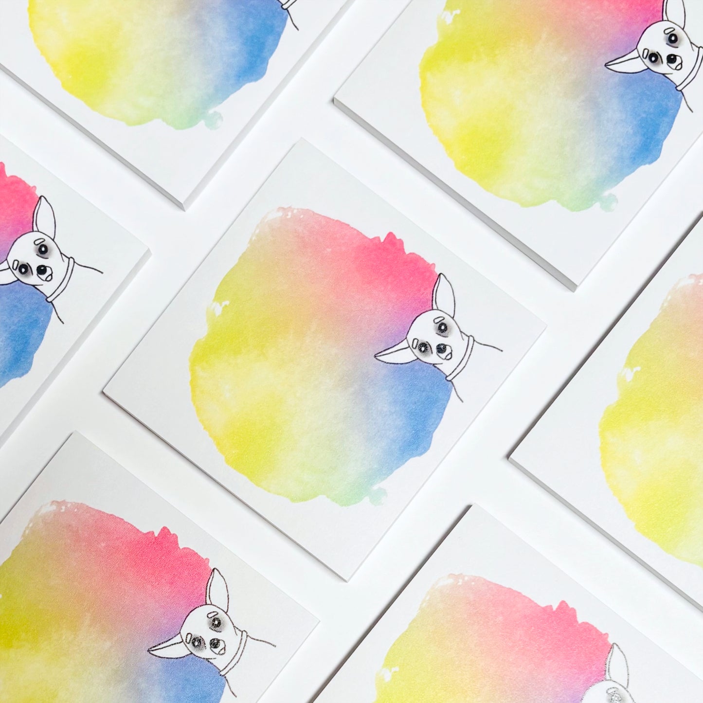Appreciative Chihuahuas Sticky Notes