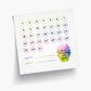 Build the Fire Habit Tracker Sticky Notes