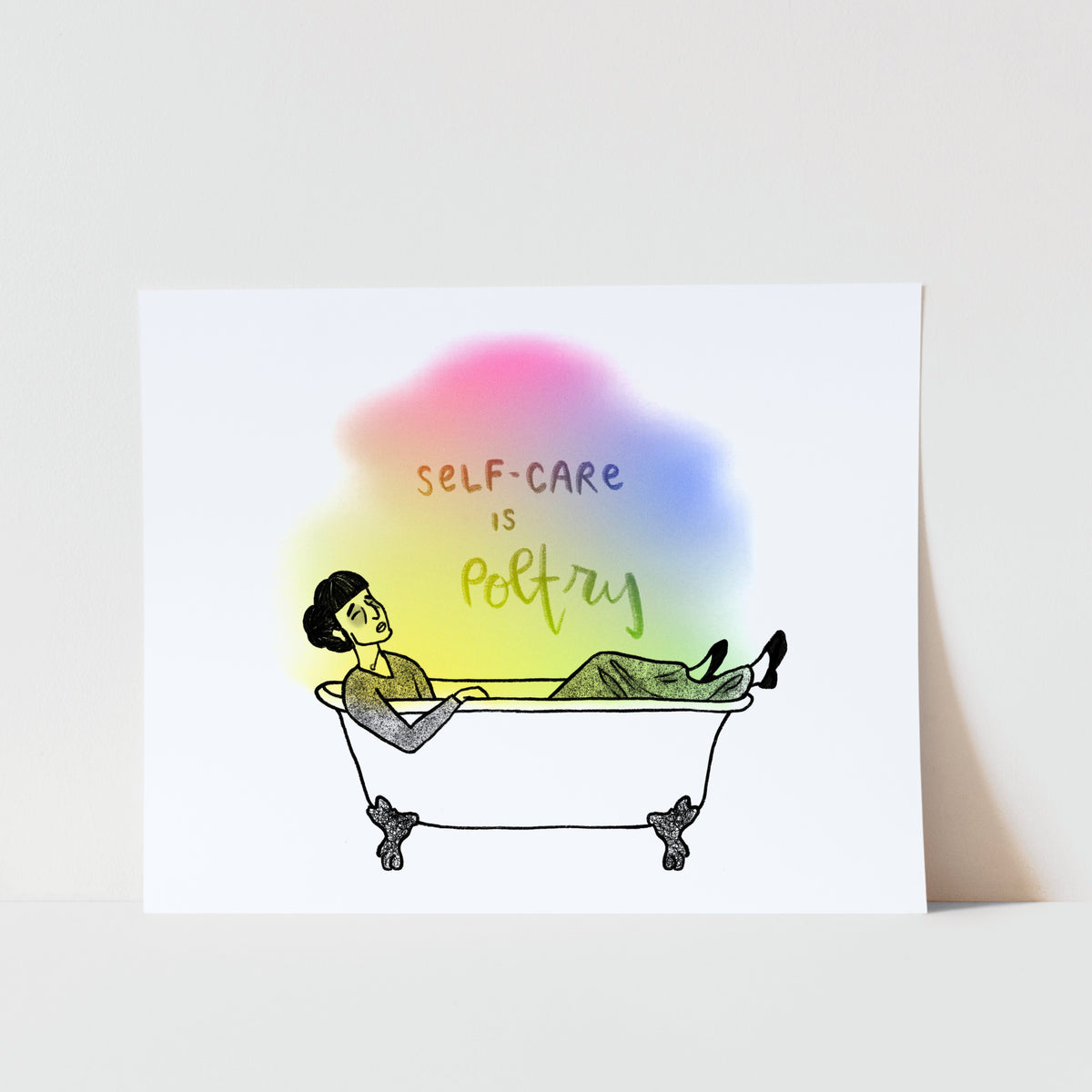 Self-Care Art Print