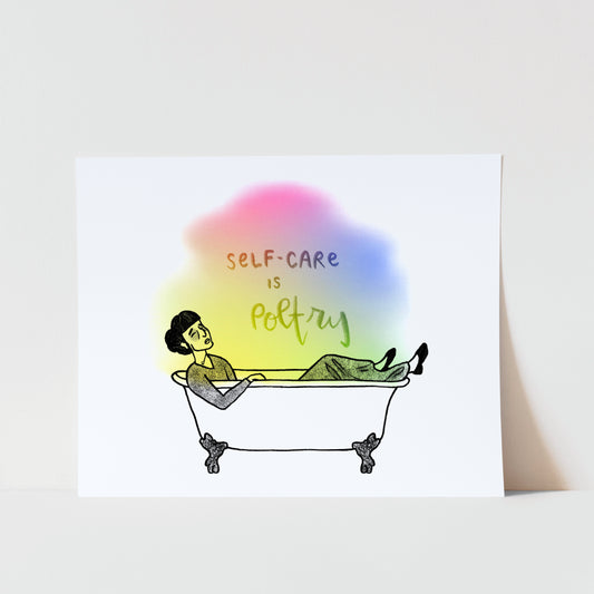 Self-Care Art Print