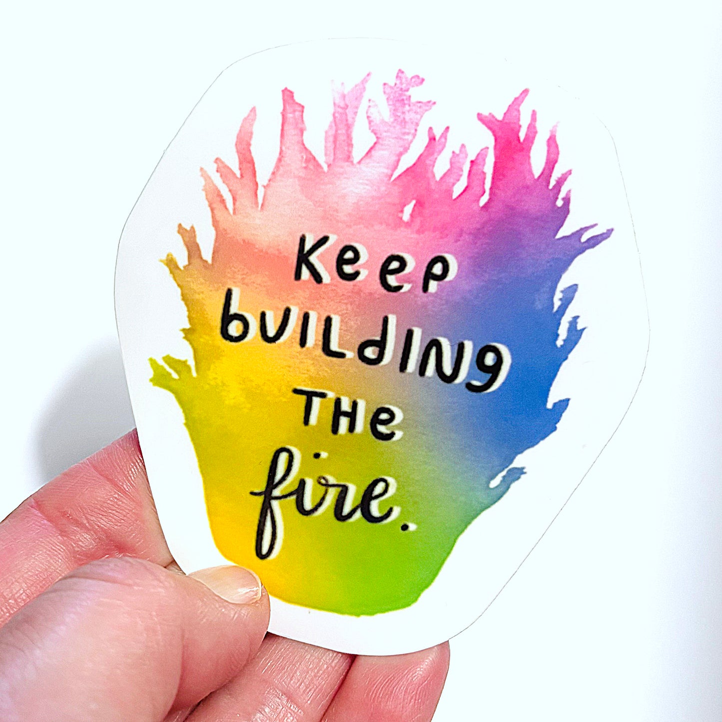 Build the Fire Sticker