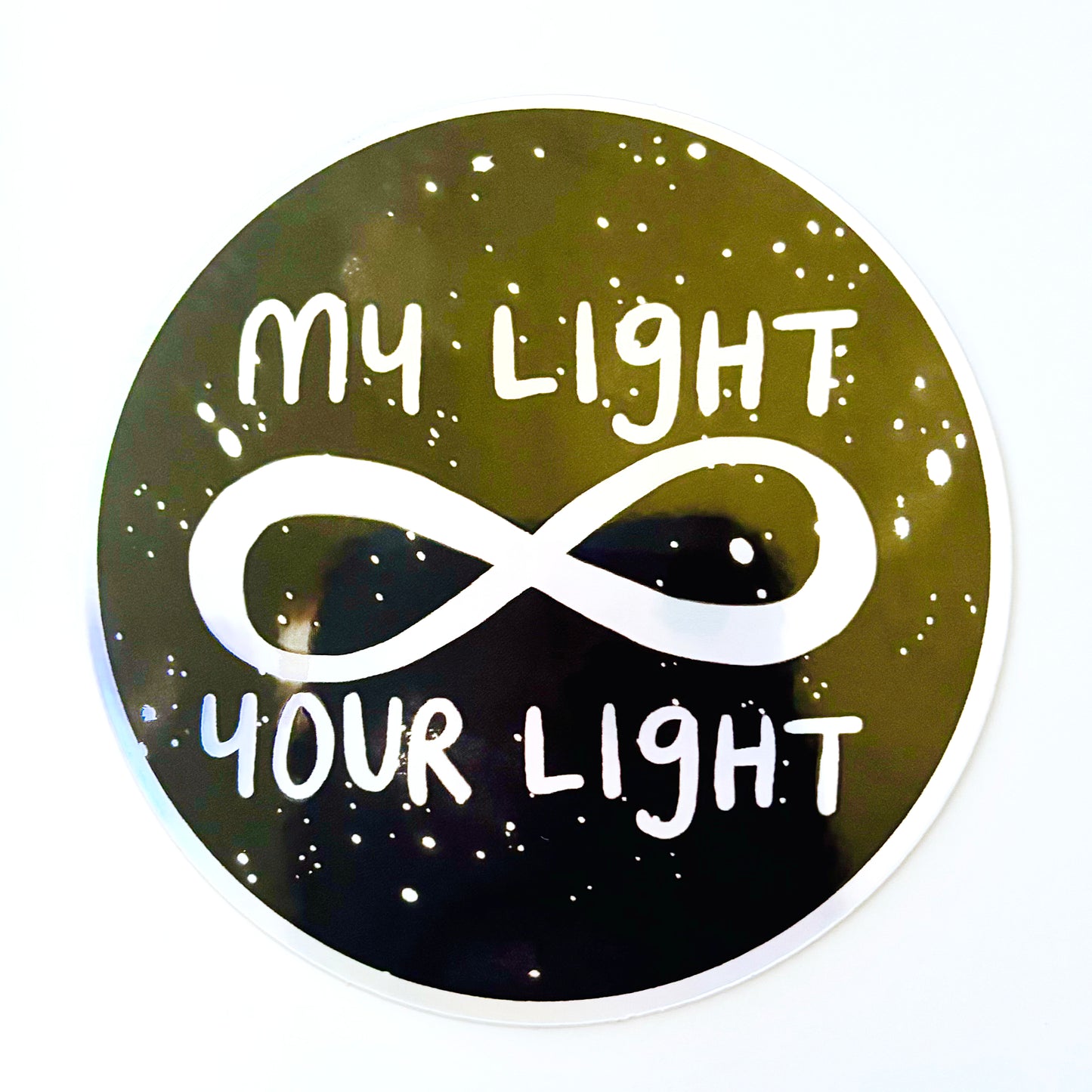 My Light Your Light Sticker