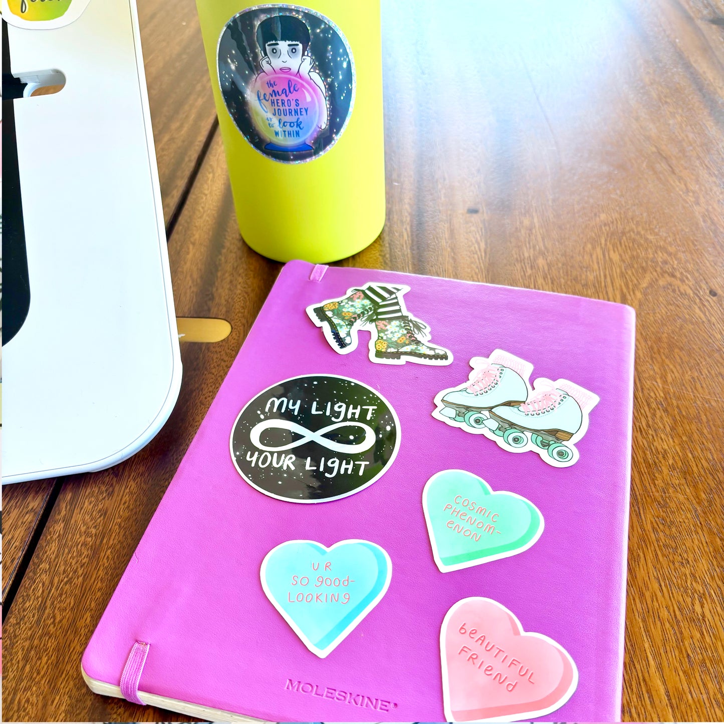 My Light Your Light Sticker