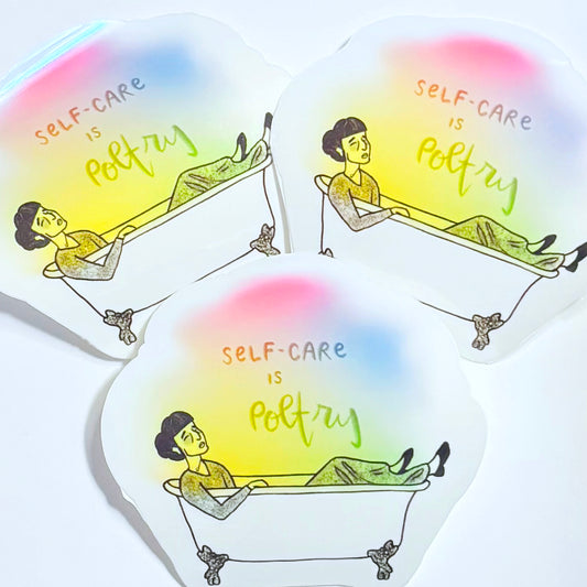 Self-Care Sticker