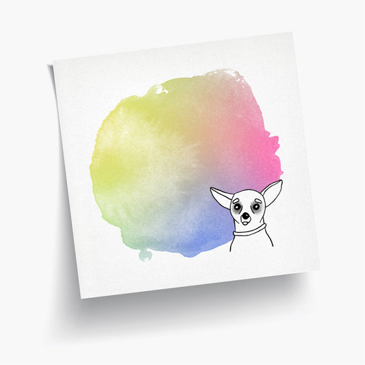 Appreciative Chihuahuas Sticky Notes