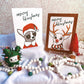 Chihuahuas Sleigh All Day Holiday Cards