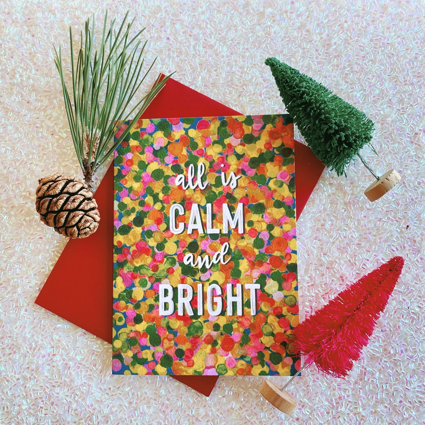 Light + Calm + Bright Holiday Cards
