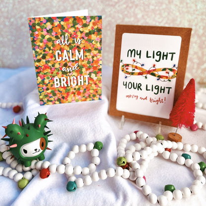 Light + Calm + Bright Holiday Cards